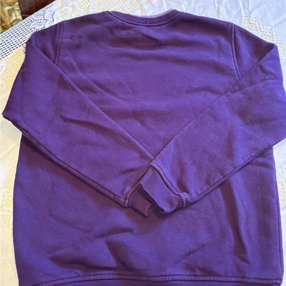 Vintage Northern Reflections Purple Crewneck Sweatshirt with Cat Graphic - Picture 5 of 8